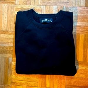 Men’s Black Crew Neck Sweatshirt